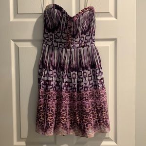 Parker Strapless Cocktail Dress